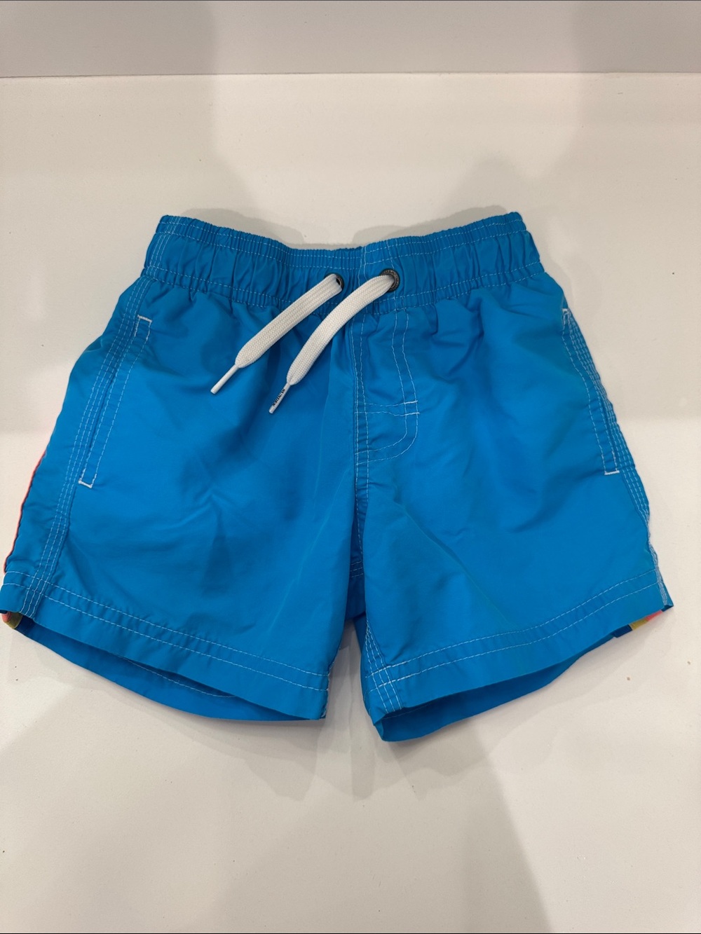 Sundek BOY’S SWIMSHORTS SHORT ELASTICATED WAIST ICONIC TAFFETA size 4